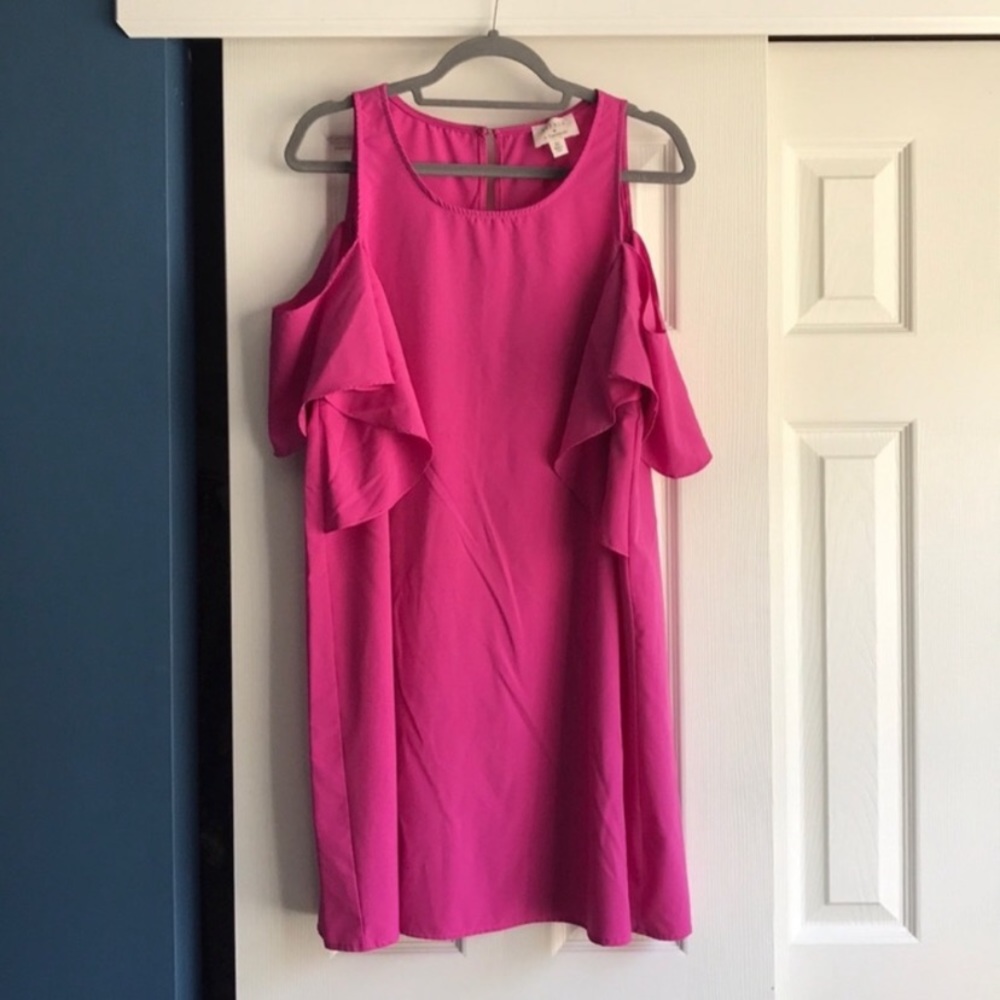 Magenta summer dress